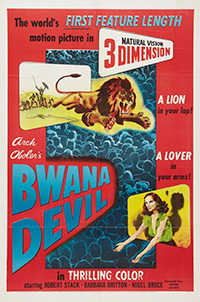 Bwana Devil poster